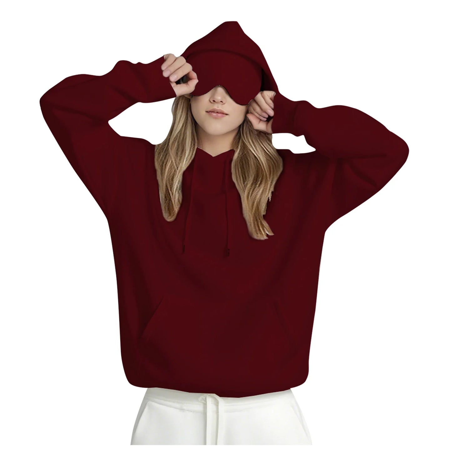 eyemask hoodie